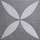 GeoCeramica® 60x60x4 Ambiente Antra Flower