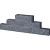 Gevelst. Rox 29x9x8,9 noors antraciet