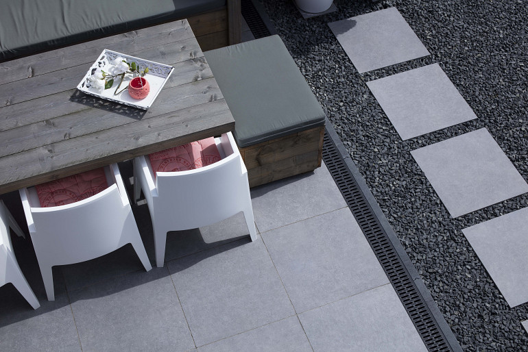 Strakke moderne tuin
