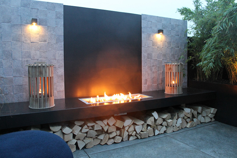 Elegant keramisch dakterras