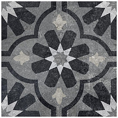 GeoCeramica® 80x80x4 Elios Decoro Tulipani