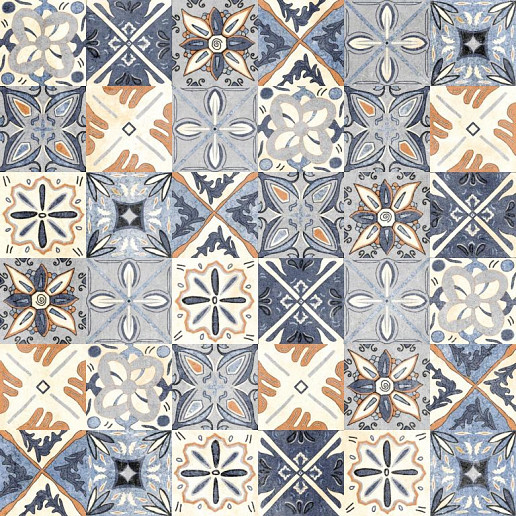 GeoCeramica® 60x60x4 DueDecora Multicolor
