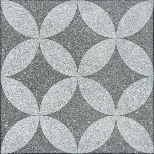 GeoProArte® Flowers 60x60x4 Dark Flower